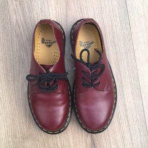 Red Dr. Martens 1461